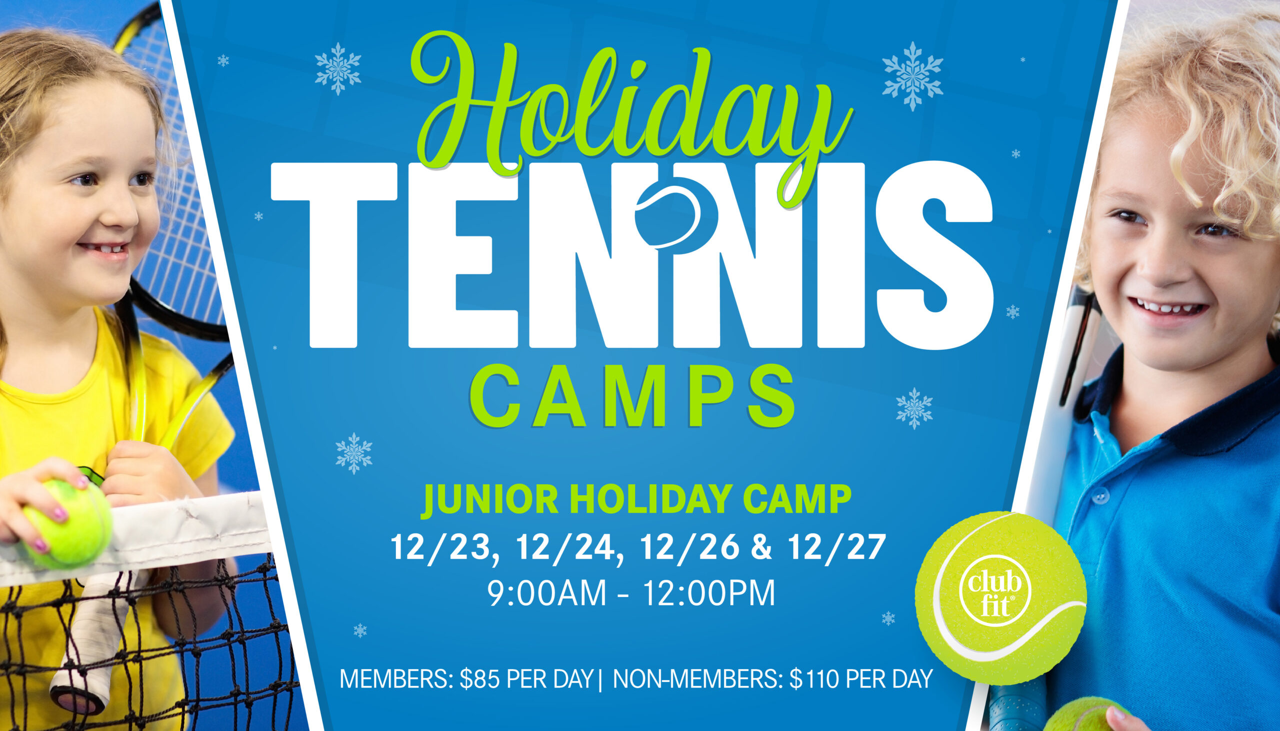 Junior Holiday Tennis Camps