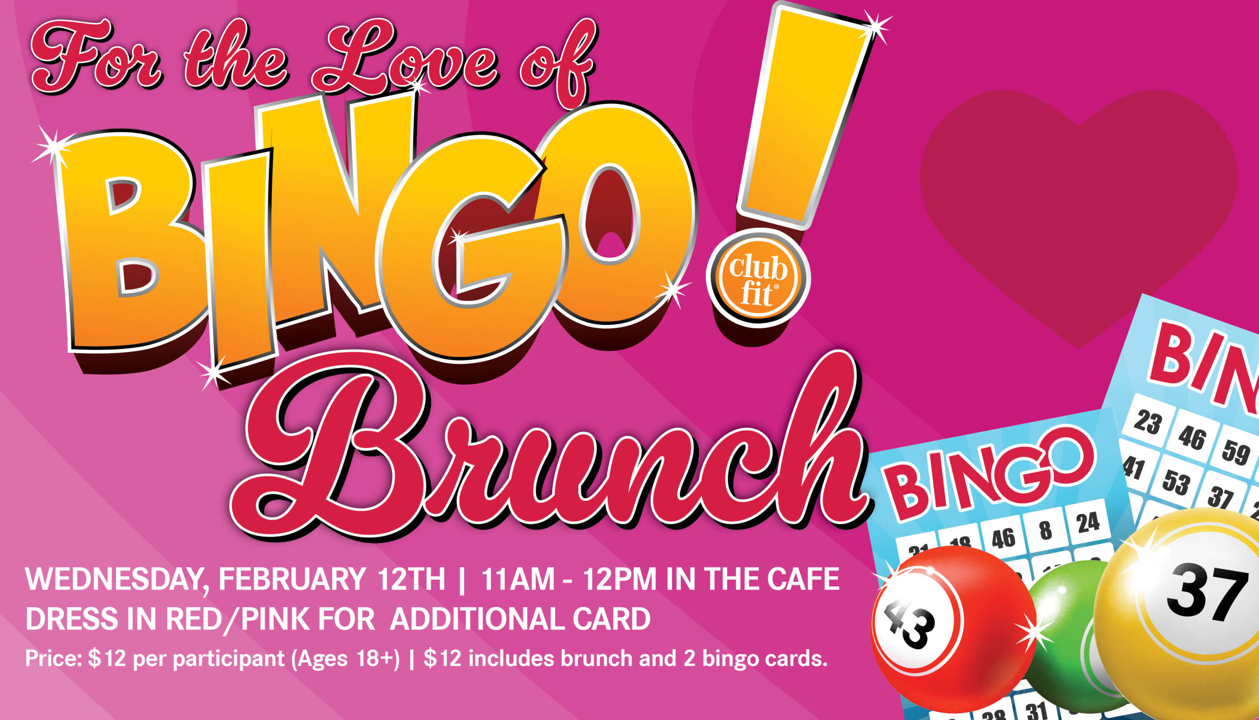 “For the Love of Bingo” Brunch